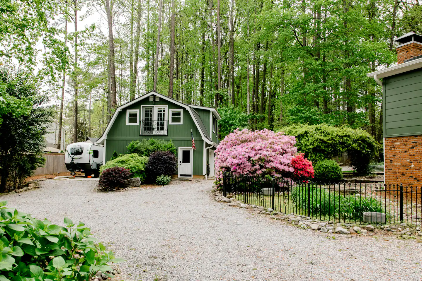 Exterior woodland view